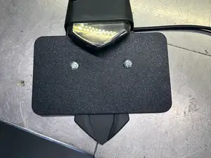 motorcycle license plate holder