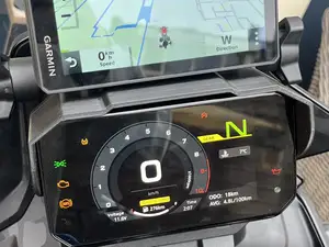 CFMOTO 450MT Garmin dashboard mount and sunvisor