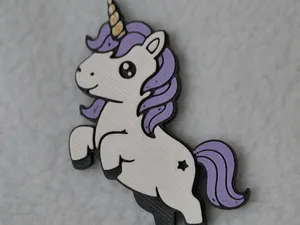 Einhorn Pinnwandmagnet 2