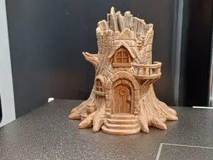 Fantasy Tree Stump House