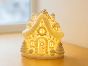 Nordlicht-Zuckerschloss – Wintertraumhaus