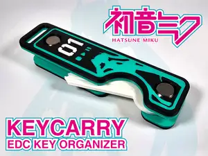 Hatsune Miku KeyCarry - EDC Key Organizer