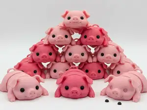 Flexi Pig & Keychain - Articulated - No AMS