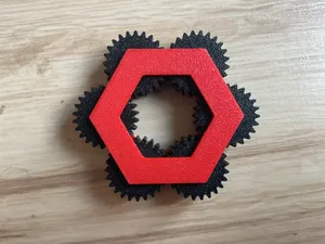 Gearbox fidget toy