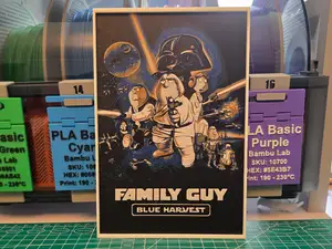 Family Guy Presents: Blue Harvest - Hueforge Art
