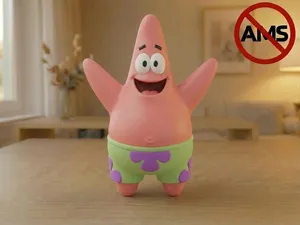 Patrick Star – Figurine (AMS + No AMS Versions)