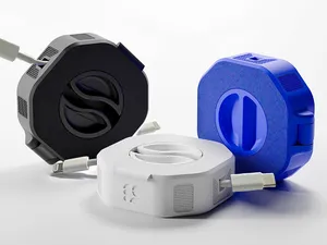 PORTABLE CABLE ORGANIZER - print in place