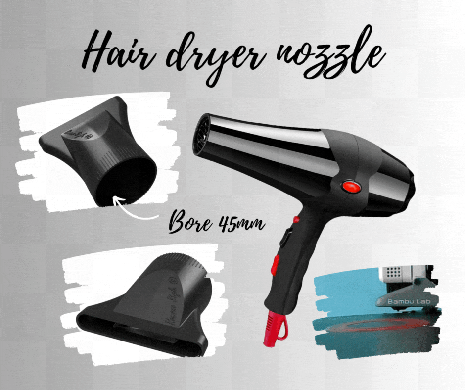 Hair dryer nozzle