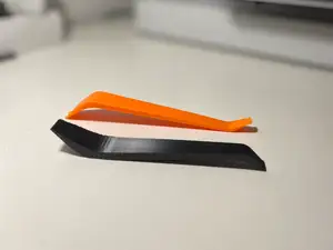 Leva curva per smontaggio plastiche automobile
