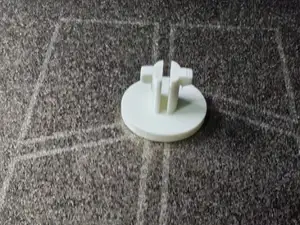 Motorcycle helmet visor clip (AGV)