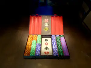 Poker Chips with case