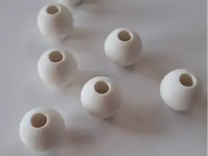 Macrame Beads with hole size 21mm - fits 5mm cord
