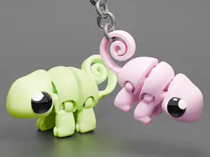 Articulated Chumky Chameleon!