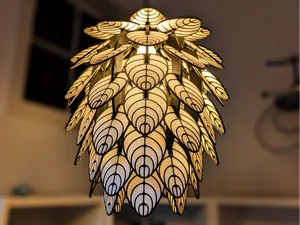 Florahedron - a fully 3D printable lamp!