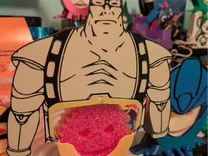 Krang TMNT Scrub Daddy/ Scrub Mommy mask