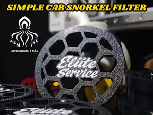 Filtro Simple para Snorknel de Coches
