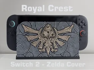 Nintendo Switch 2 - Zelda Cover Royal Crest