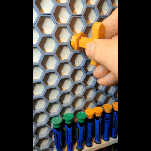 EZ-Lock Insert for Honeycomb Storage Wall