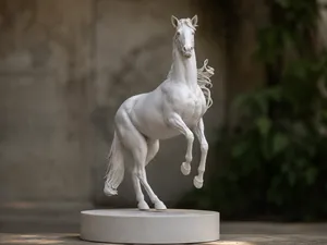 cavallo su due zampe