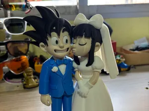 Goku y Chichi Dragon Ball