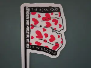 The Royal Court of Princess Donut Flag - 3 Colors