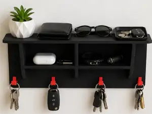 Wall Key Holder – Schlüsselhalter mit Ablagefach