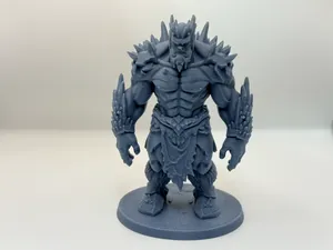 Frost Giant Warrior - 32mm Scale for DnD Tabletop