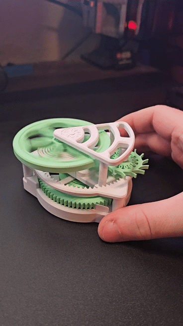 Fully 3d Printed Tourbillon