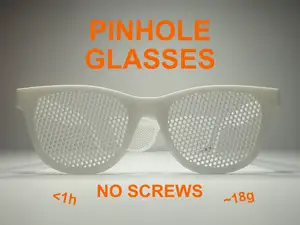 Pinhole Glasses - No screws