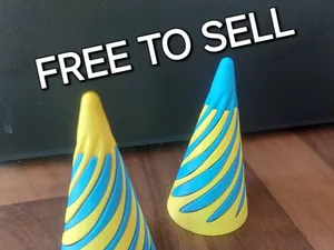 Spiral Twist Fidget Toy Commercial Use Allowed