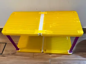 Compact Multi-Tier Utility Shelf