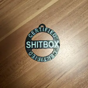 Certified Shitbox - keychain
