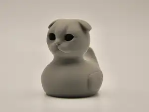 Scottish Fold Cat Duck