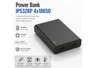 IP5328P Fast Charge Power Bank Case | 4x18650 