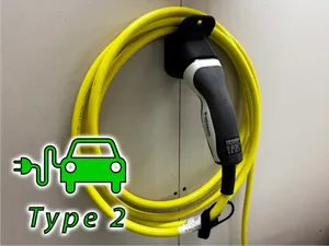 Type 2 Charger-Side Plug Holder
