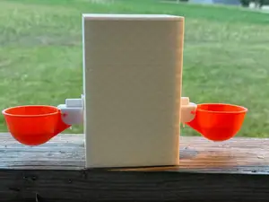 Quail / chick drinker container