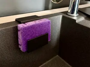 Sponge Drip Tray for Kitchen Sink | Hex Pattern