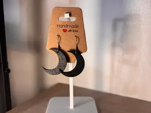 Moon earrings