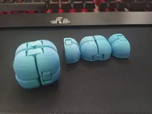 Infinity rounded cube fidget toy