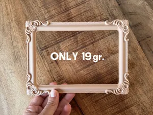 18,7 gr fast Baroque Vintage Frame decoration 