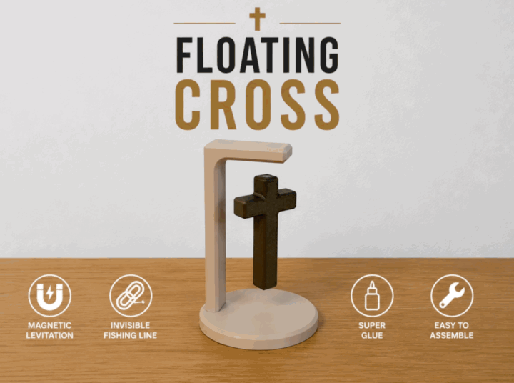 Floating Cross - No Electronics Required