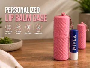Customizable Lip Balm Holder Multi-Pattern Edition