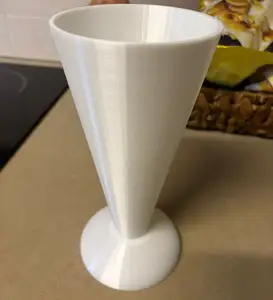 Piping bag holder for whipped cream
