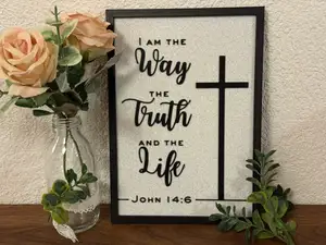 Bible Verse Home Decor – John 14:6