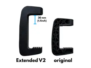G29 Extended Mounting Clamps for Big Desks