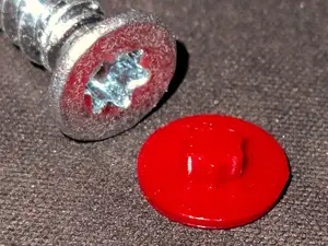 Acoustic panel torx screw cover