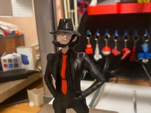 Figura 3D ispirata a Jigen – L’amico di Lupin