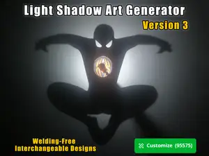 Light Shadow Art Generator (Version 3)