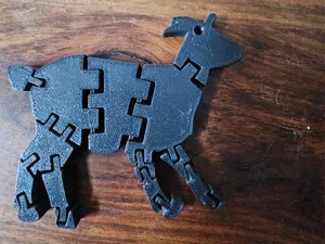 Flexi Ziege - Tiere aus aller Welt