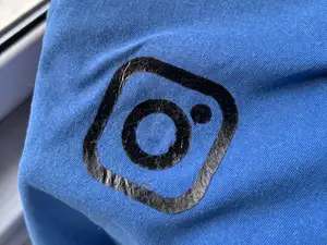 instagram logo per stampa su maglia in TPU